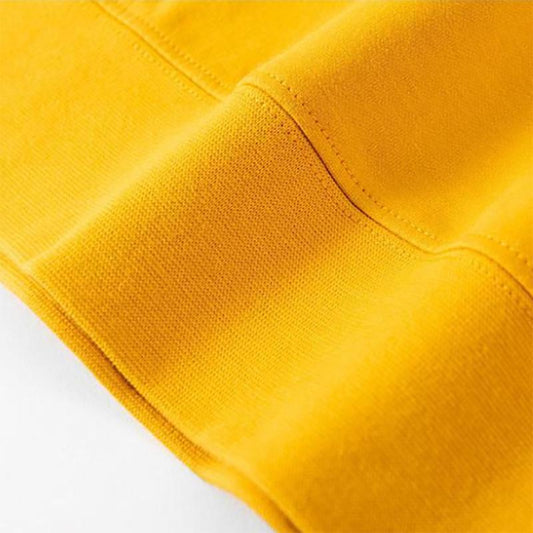 Healthy Sweatshirts Full Color Cotton Round Neck Sweater Pure Color Casual Sports Long-sleeved Tops Autumn