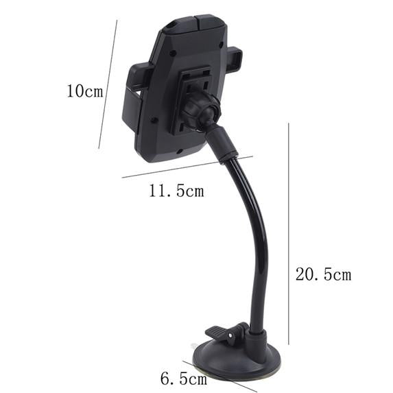 Universal Mobile Phone Holder Multifunctional Suction Cup Type Front Windshield Air Outlet Mobile Phone Holder