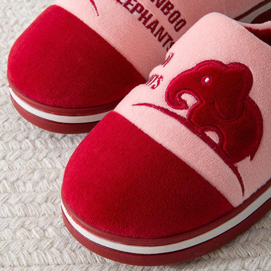 Winter Household Men's Slippers Indoor Warm Non-slip Plush Cotton Shoes