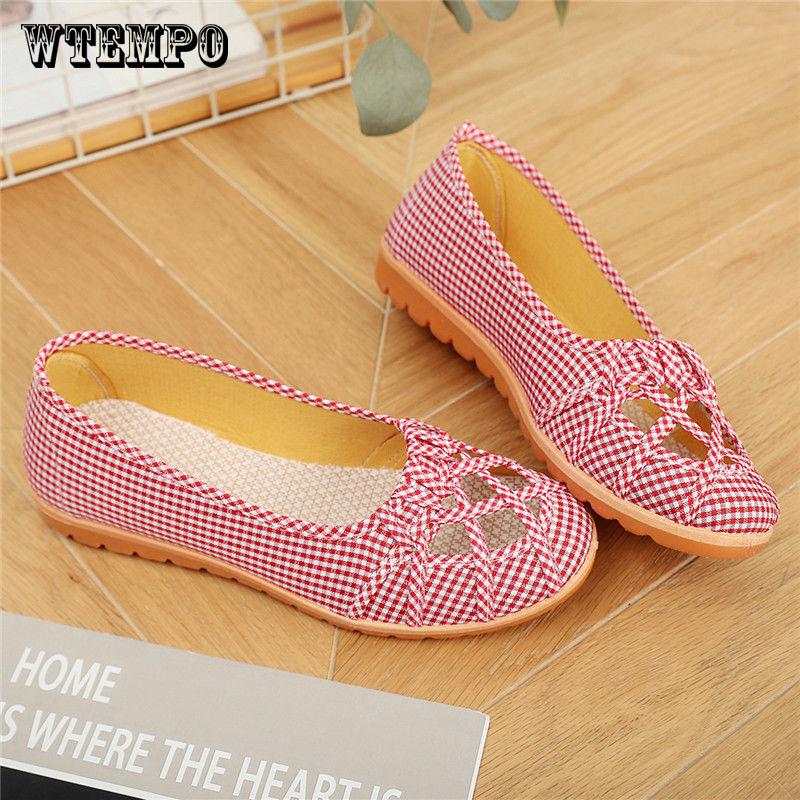 Pair of Shoes Women Casual Ballet Slip on Flats Loafers Summer Hollow Out Sandals