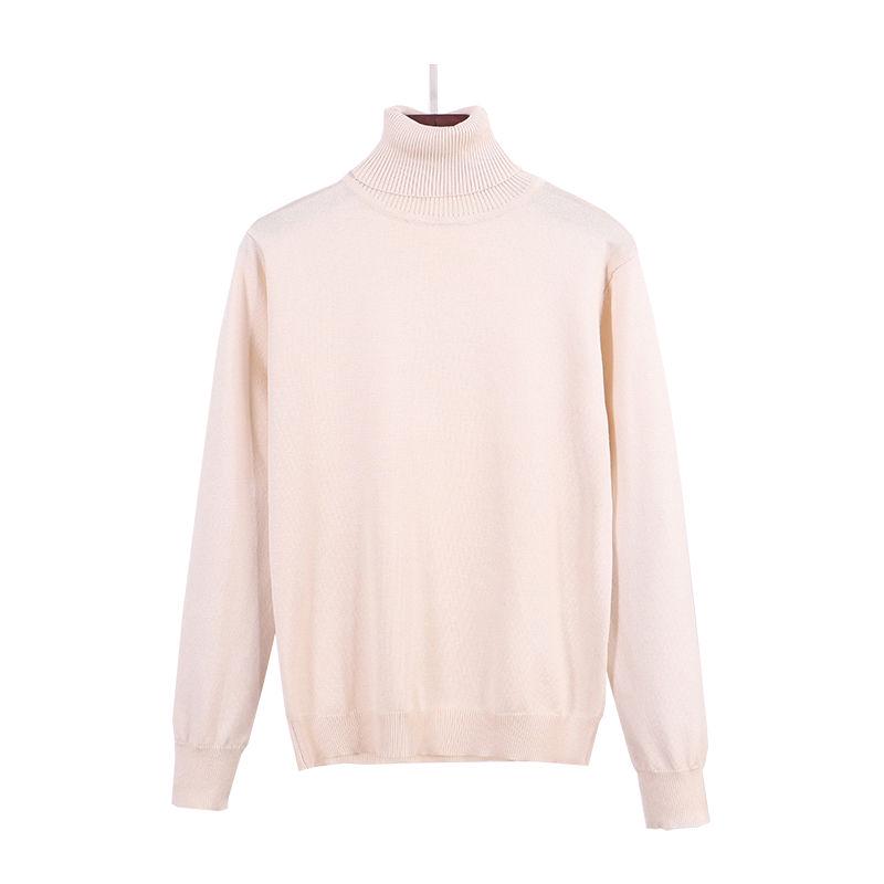 Large size women's turtleneck sweater autumn and winter new women's loose long sleeve sweater