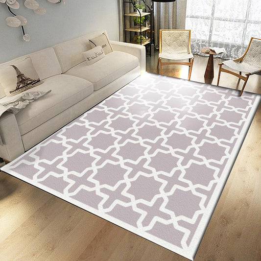 Fashion Nordic Geometric Carpet Rugs Livingroom Bedroom Hallway Kids Room Carpet Tapete