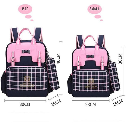 Cartoon Cute Student Backpack School Bag Backpack Canvas Small Backpack Children Travel Bag Girls Backpack