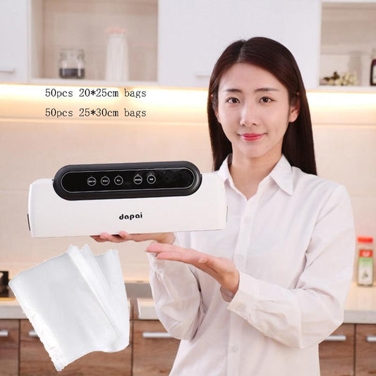 Best Food Vacuum Sealer Automatic Commercial Household Food Vacuum Sealer Packaging Machine Include Bags