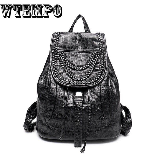 Fashion Women Backpack Women's PU Leather Backpacks Girl School Bag backpack shoulder Bags Travel