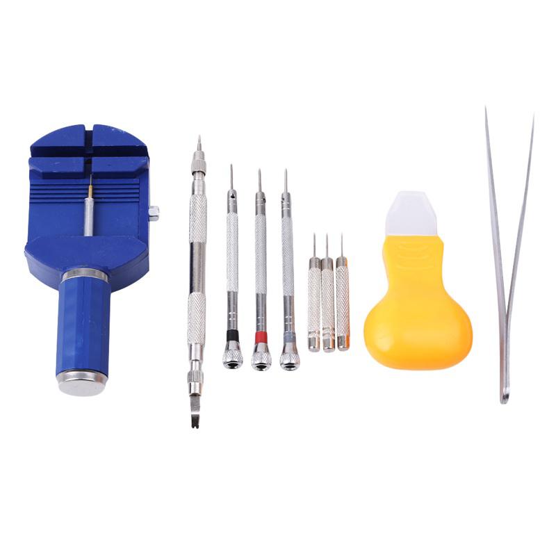 13 Pcs Watch Link Opener Remover Holder Kit Case Set Screwdriver Watch Repair Tool