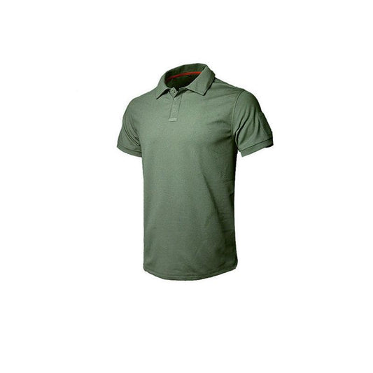 Archon Lapel Quick-drying T-shirt Men's Quick-drying Short-sleeved Loose Summer Shirt Outdoor Round Neck Tactical Shirt