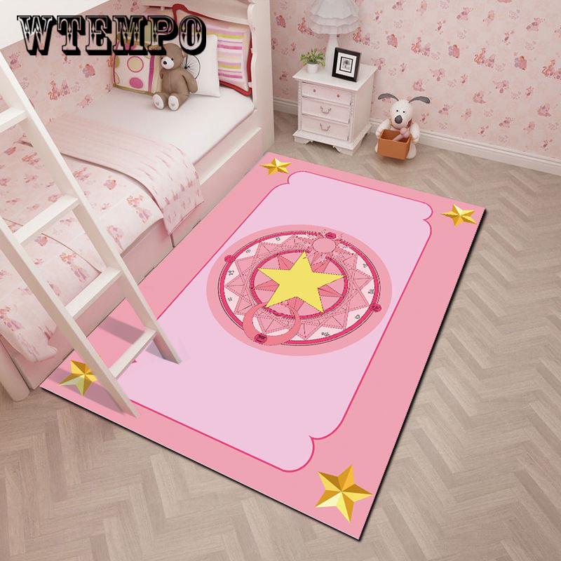 Cartoon Carpets Hallway Living Room Bedroom Kids Play Carpet Area Rug Floor Children Room