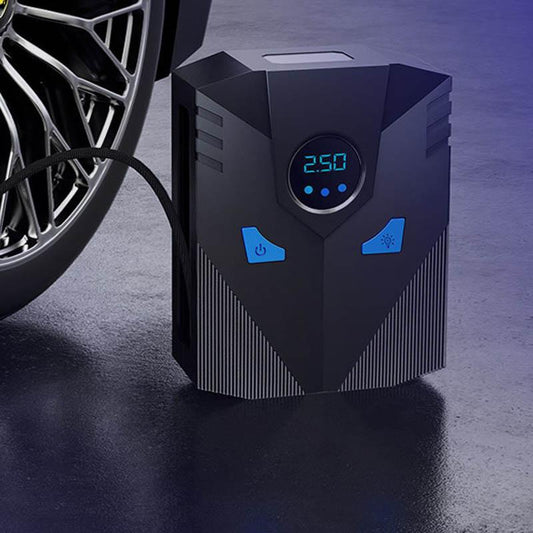 Car Tire Inflator Fast and Portable Small Car Tire High-pressure Air Pump Small Electric High-power Inflatable Tool with LED Light