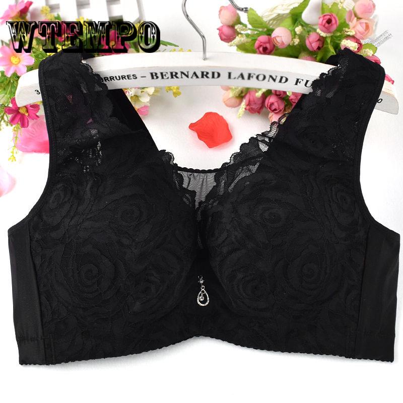 Big Breasts, four-breasted Big Breasts, Small Ultra-thin Cotton D Cup Bra