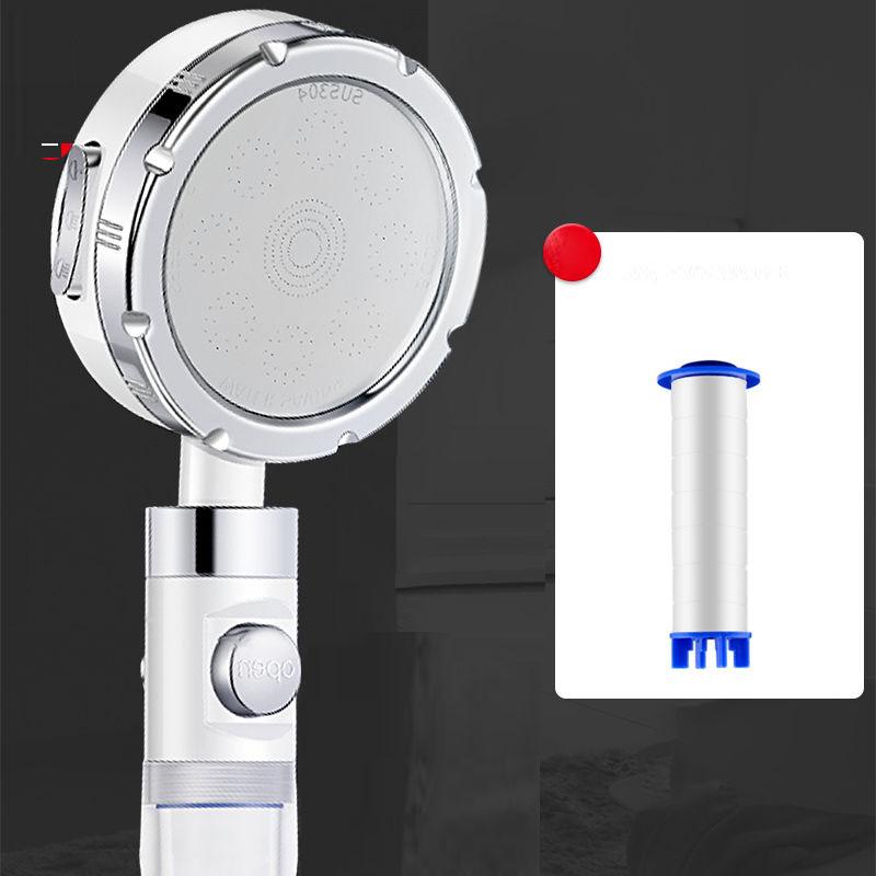 3PS Super Pressurized Shower Filter Nozzle Household Shower Bath Rain Shower Pressurized Shower Head Bathroom Tool