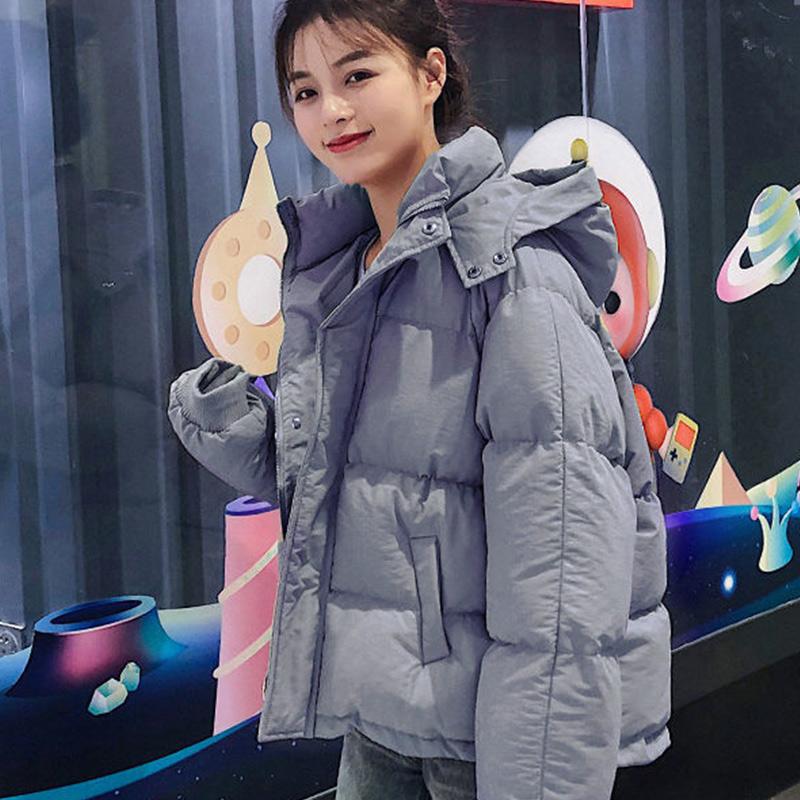 Winter Trend of Women's Bread Loose Cotton Coat Short Comfortable and Warm Padded Jacket