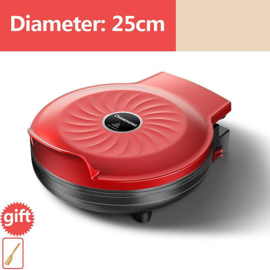 1300W Pizza Flat Bottom Frying Pan Electric Baking Pan Bakeware Smokeless Nonstick Frying Pan for Family