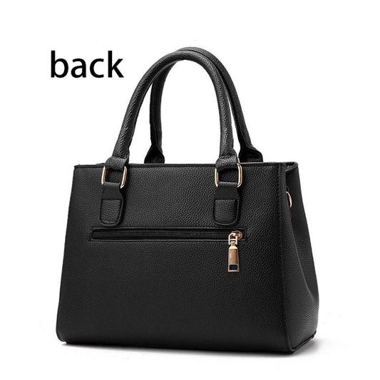 European and American style Shoulder Handbag Trendy wild Patent leather bag Big capacity