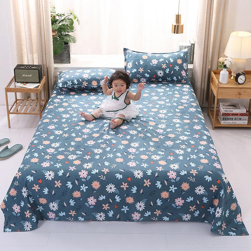 Four Seasons Universal Skin-friendly Sheet Single Piece Small Large Multi-specification Printed Pattern Bed Sheet