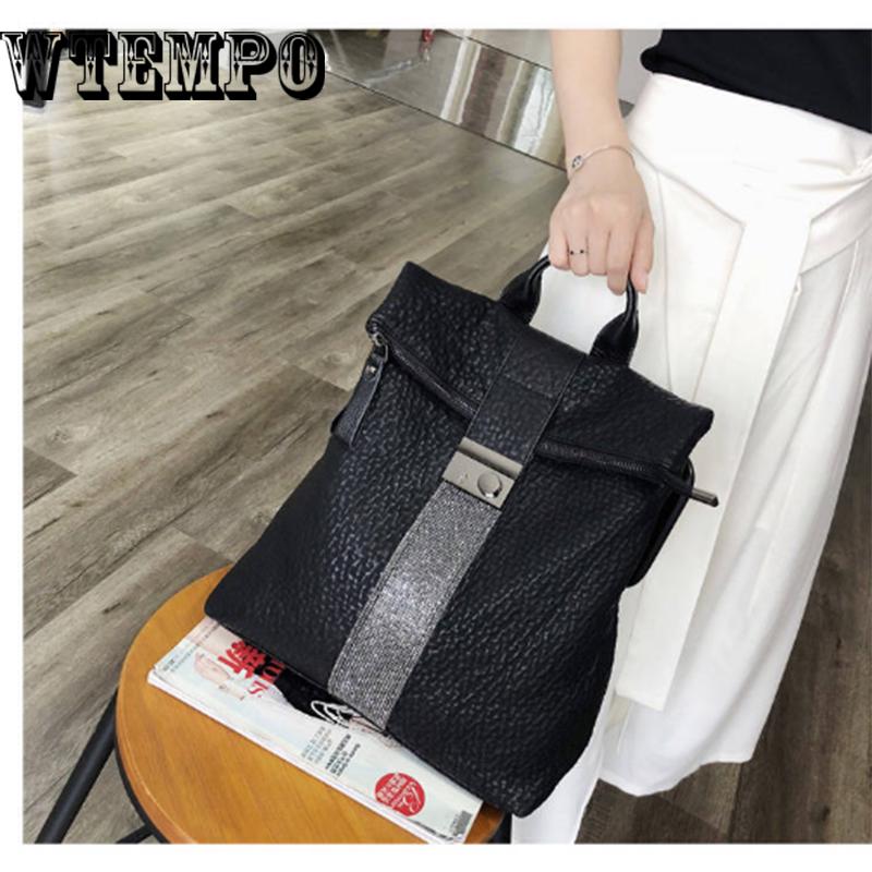 Women Leather Backpacks High Quality Ladies Bagpack Vintage School Bags For Backpacks Female