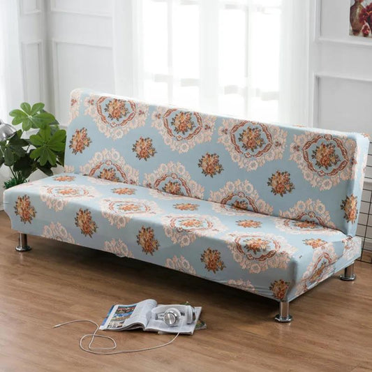 Four Seasons Universal Armless Elastic Sofa Cover Full Package