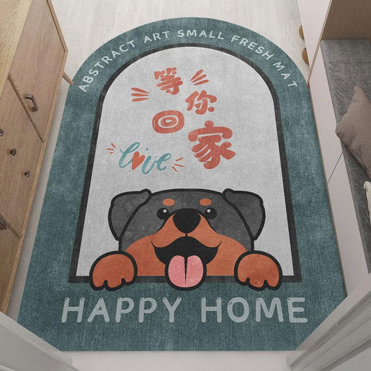 Door Mat Mat Mats To Enter The Door Pad Water Washing Door Non-slip Room Can Wipe The Door Outside The Door