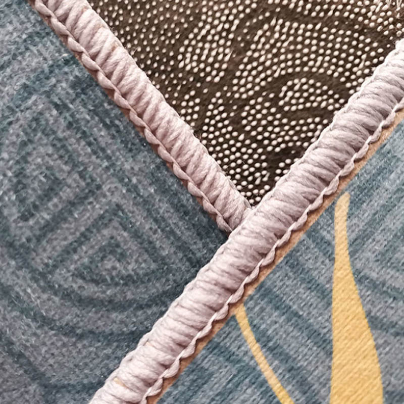 Round Carpet Living Room Light Luxury Style Trend Room Carpet Bedroom Bedside