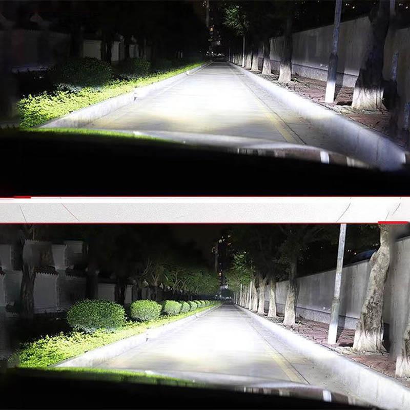 Car Led Headlight H7 Super Bright H4 Far and Near Integrated Strong Light H1 H3 H11 9005 9006 Far and Near Laser Bubble Headlight 12V24V 360W