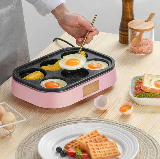 900W Frying Egg Machine Electric Bakeware Frying and Baking Machine Kitchen Supplies for Breakfast and Afternoon Tea