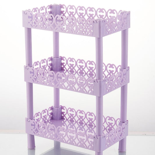 DIY Stand Shelf Holder Case Beautuful Commodity 3 Tiers Rack Storage Organizer