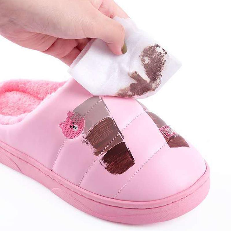 Women Winter Slippers 41 Cotton Shoes Men Plus Size Slides Thick Warm Slipper