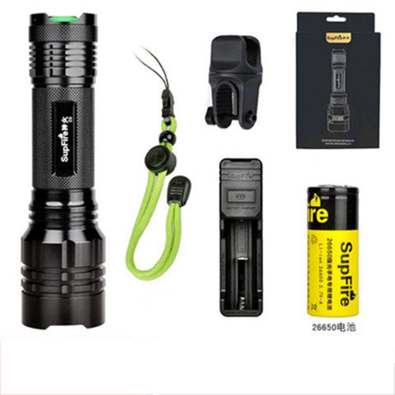 E8 Bright Flashlight Rechargeable Super Bright Special Forces Waterproof 5000 Multi-function Long-range Outdoor Bright Light