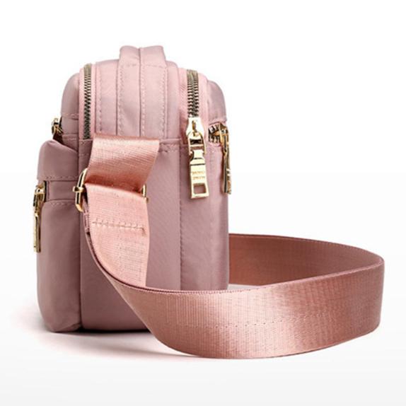 Women Nylon Shoulder Bag Waterproof Multi-pocket Zipper Bag Luxury Handbags Women Crossbody Bags Women Pouch Bag