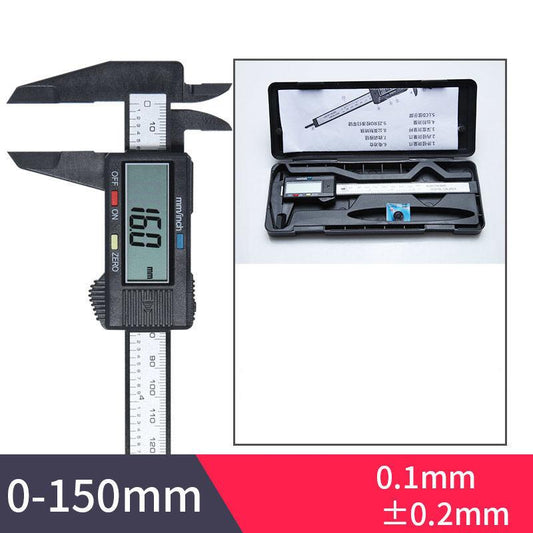 Electronic Vernier Caliper 150mm Digital Display Caliper Precision Adjustable Teaching Practical Measuring Tool