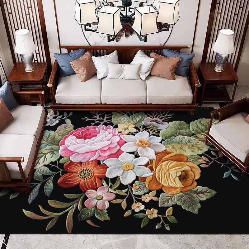 Simple and Modern Carpet Living Room Coffee Table Blanket Large Area Doormat Bedroom Full House Dirt-resistant Non-slip Washable