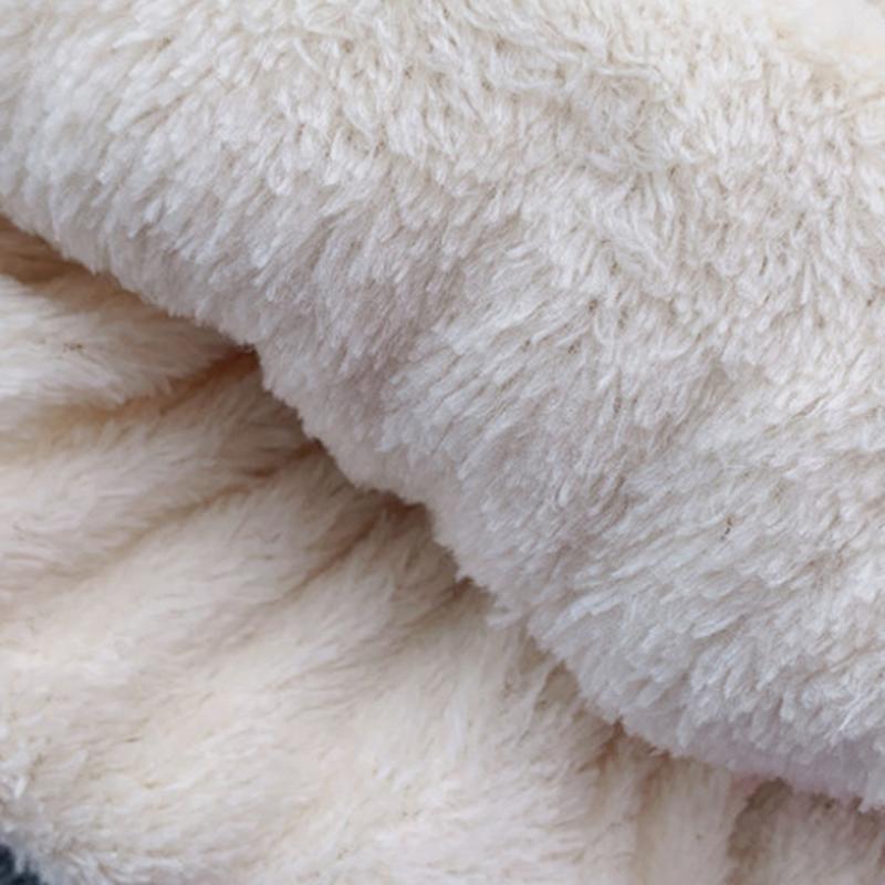 Women's Plush Thick Hat Mask Bib One Piece Cap Winter Warm Woolen Hat Cycling and Windproof Knitted Hat Fur Ball Handmade Wool Cap Button Scarf Set