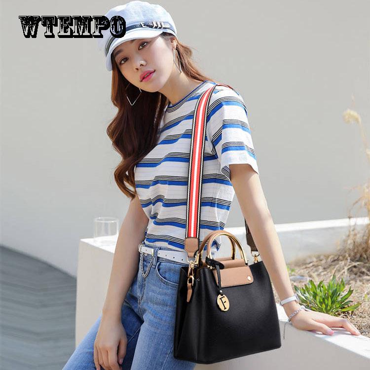 Crossbody Versatile Leather Texture Bag Female Summer Portable Fashion Shoulder Bag