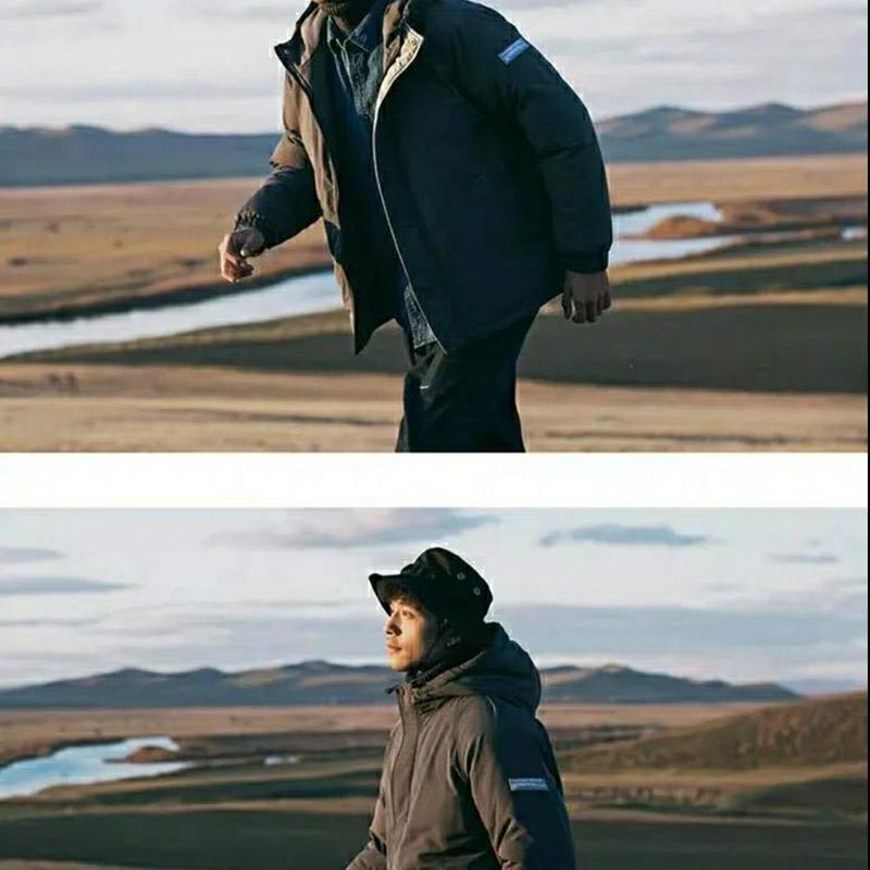 Men's Cotton-padded Jacket Casual Loose Jacket Thickening Trend Down Jacket Cotton Bread Jacket