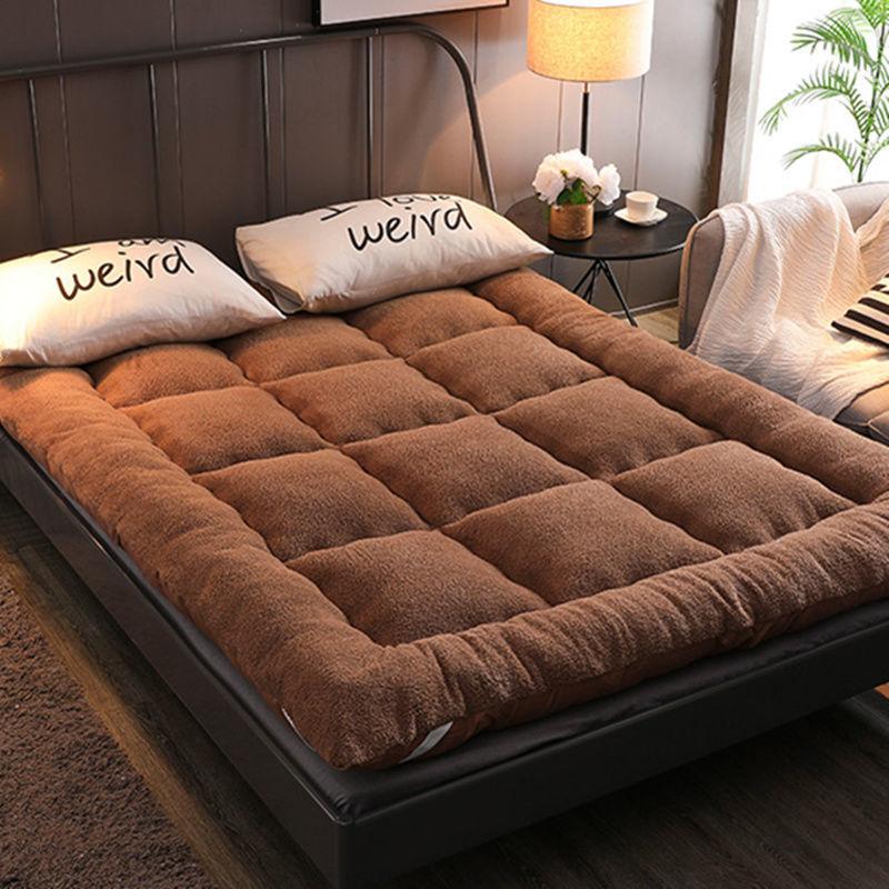 Bedroom Lamb Velvet Household Sleeping Mat Comfortable Warm Bed Student Dormitory Thick Cushion