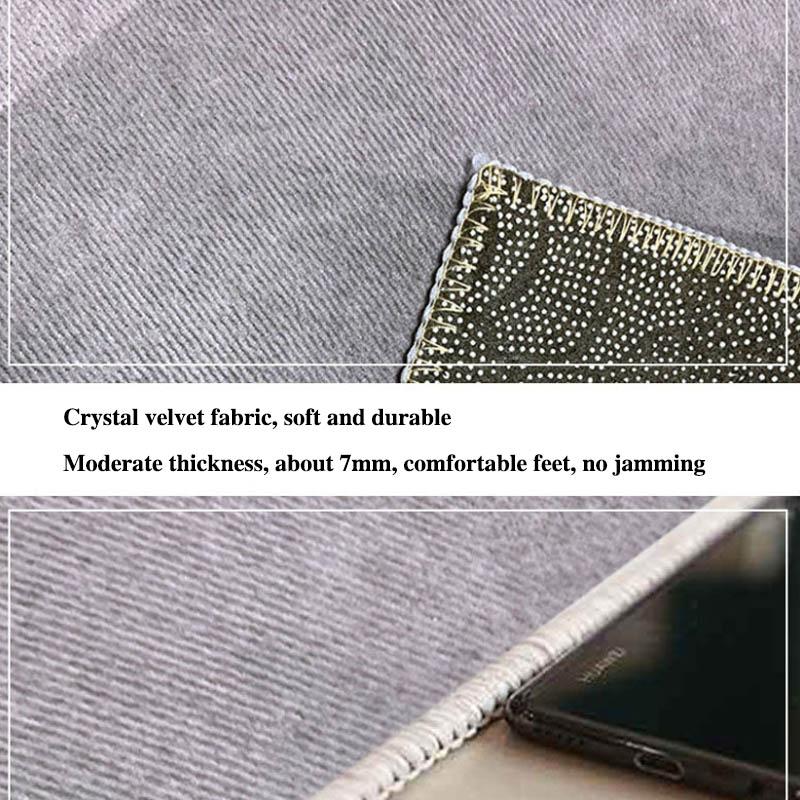 Floor Mats 80*120cm Door Matslight Luxury Home Entrance Floor Mats Non-slip Mats Toilets Bathroom Entrances Absorbent Carpets