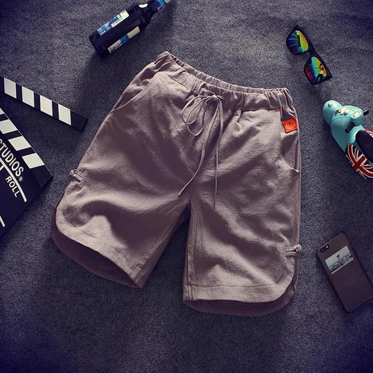 Shorts Men's Casual Five-point Pants Plus Size Summer Chinese Style Thin Men's Shorts