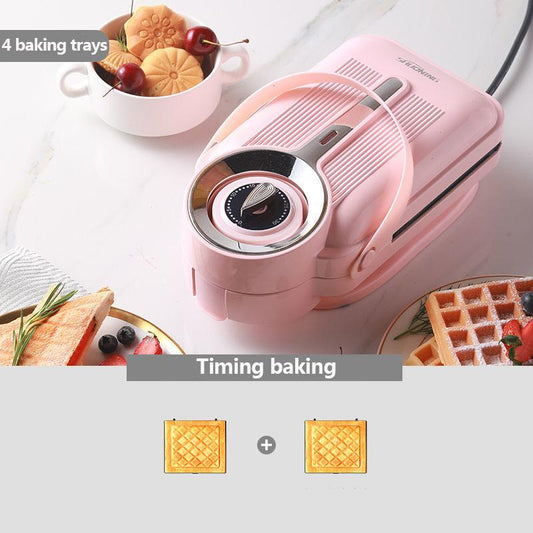 650W Sandwich Breakfast Making Machine Bread Maker Barbecue Machine Kitchen Supplies