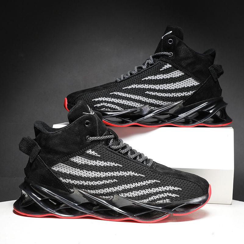 Blade shoes fashion breathable jogging shoes 46 large size comfortable sports jogging casual shoes