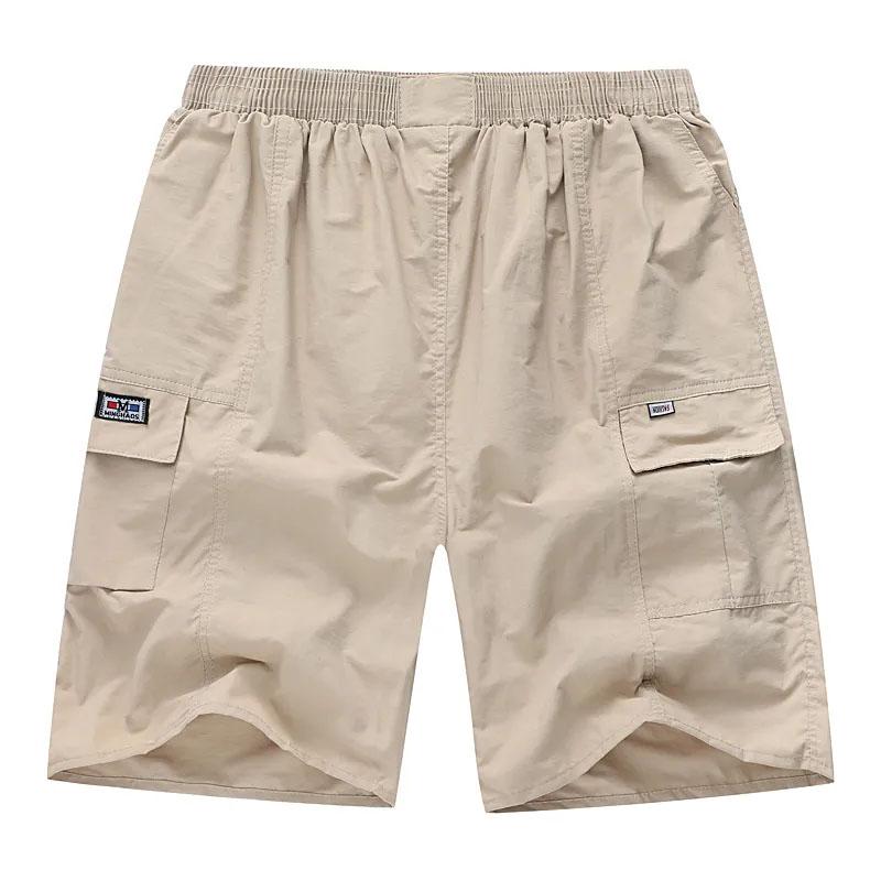 Men's Loose Shorts Summer Thin Five-point Pants Casual Soft Skin-friendly Sweat-absorbing Breathable Straight Loose All-match Outerwear Shorts