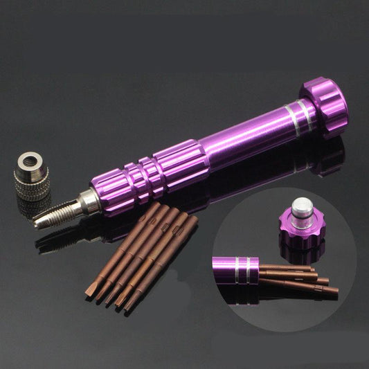 5/6Pcs Screwdriver Combination Set Chrome Vanadium Alloy Bit Household Mini Machine Tool