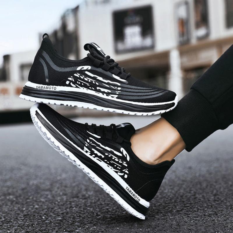 Men's Shoes Spring and Autumn Shoes Men's Casual Sports Running Light and Breathable All-match Autumn Trend Shoes