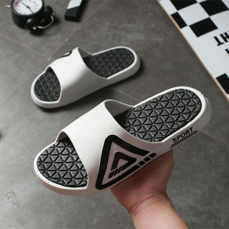 Non-slip and Odor-resistant Men's Sandals and Slippers Couple's Summer Household Bathroom Slippers