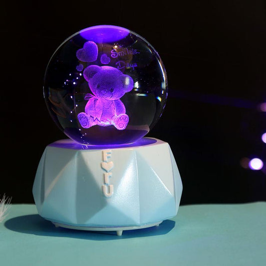 Crystal ball Christmas living room decoration Christmas present Room decoration Christmas