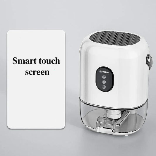 1L Smart Touch Screen Dehumidifier Silent Dryer Air Dryer Moisture Absorption Machine for Basement Bathroom