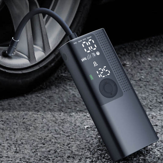 Car Air Pump Electric Wireless Portable Bicycle Inflatable Treasure Multi-function Universal Inflatable Tool Auto Parts Inflatable Power Bank