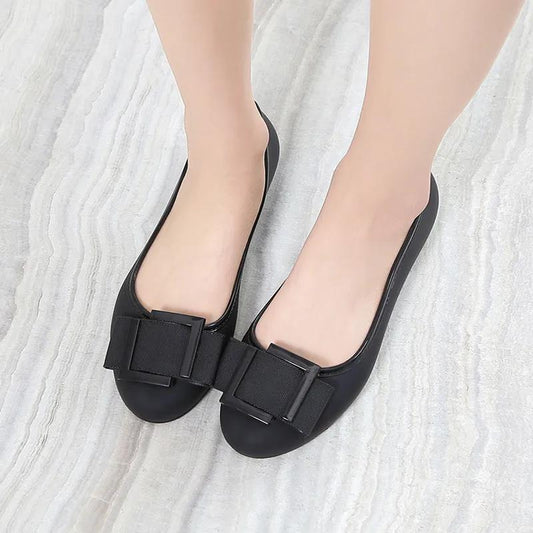 Spring and Summer Women's Pointed Toe Shoes Non-slip Outer Wear Low-top Waterproof Single Shoes Casual Shoes
