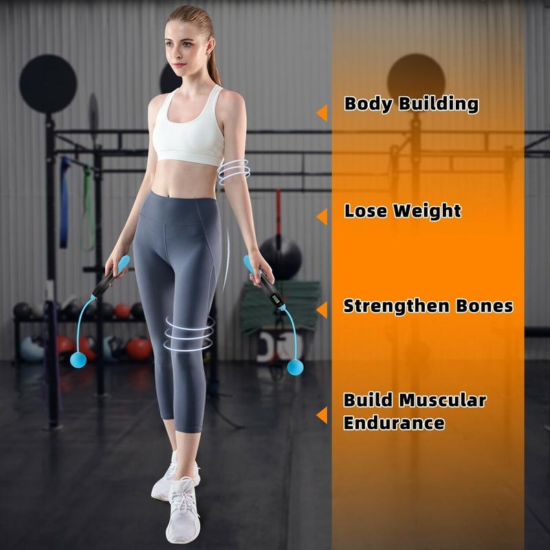 Rope Skipping Smart Counter Cordless Ball Adult Special Fitness Weight Loss Exercise Fat Burning Weight Loss Indoor Special Skipping Rope