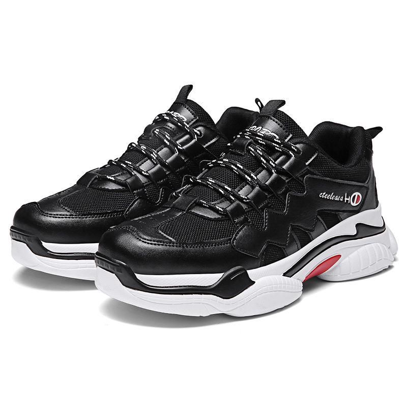 Running Shoes for Men Jogging Sneakers for Women Air Sole Breathable Mesh Lace-up Fitness Sport Shoe