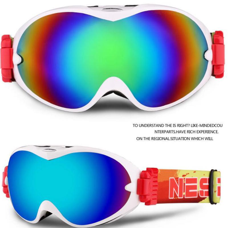 Ski Goggles Double Anti-fog Glasses for Men and Women Cocaine Myopia Glasses Adult Mountaineering Snow Protective Eyepiece Equipment